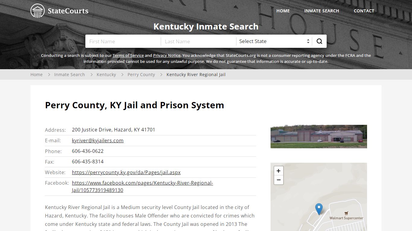 Perry County, KY Jail and Prison System - State Courts